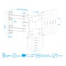 кронштейн для телевизора Arm-Media MARS-4