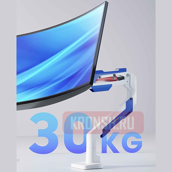 Кронштейн для монитора Ultramounts UM743WB (белый)    