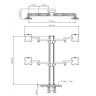 кронштейн для мониторов EGC EGL-8024G