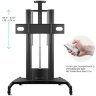 Мобильный стенд Onkron TS2210 (чёрная)