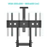 Мобильный стенд Onkron TS1891 (чёрный)  