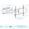 Кронштейн для телевизора Arm-Media Paramount-60