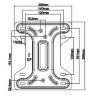 Адаптер для кронштейна NB H60