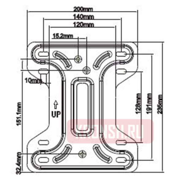Адаптер для кронштейна NB H60