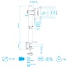 Кронштейн для монитора Arm-Media LCD-T01