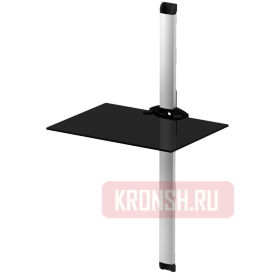 Полка для аппаратуры Sonorous PL 2610 B SLV