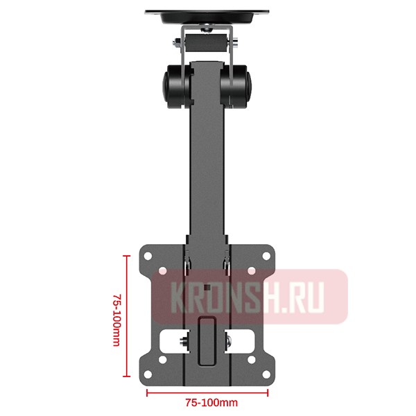 Потолочный кронштейн Uniteki LCD3110CB (чёрный)