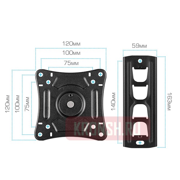 Кронштейн Arm-Media LCD-205 (чёрный)