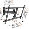 кронштейн для телевизора Vogels W52080