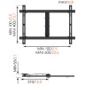 кронштейн для телевизора Vogels W52080