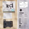 Кронштейн для телевизора Onkron Basic M4S (чёрный)
