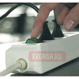 Сетевой удлинитель Brennenstuhl (3 розетки, 1,5 м, белый), 1152320015 