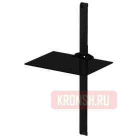 Полка для аппаратуры Sonorous PL 2610 B HBLK