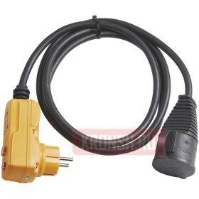 Удлинитель Brennenstuhl (1 розетка, 2 м, чёрный), 1160370