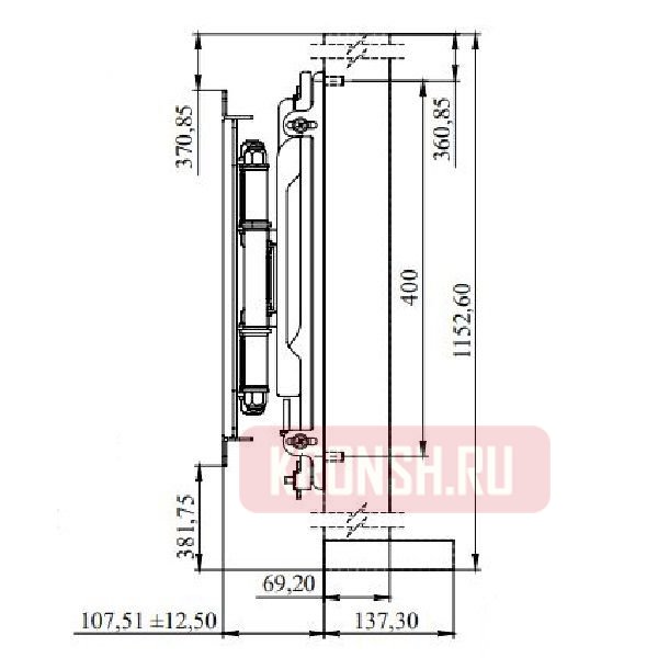 Кронштейн для телевизора ARTKRON Powerful-100