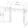 Кронштейн для телевизора Vivanco BFI 6040 (37971)  