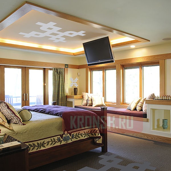 Потолочный кронштейн Uniteki LCD3110CBW (белый)