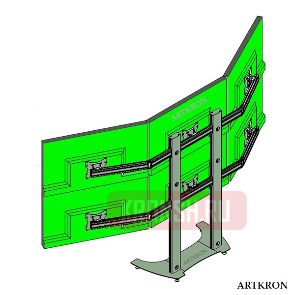 Стойка для 6 мониторов ARTKRON PMW-632