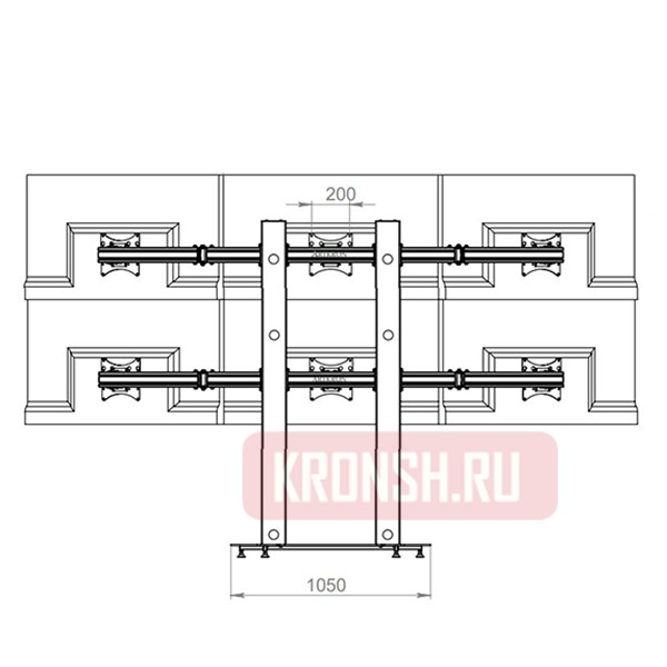 Стойка для 6 мониторов ARTKRON PMW-632