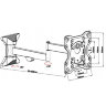 Кронштейн для телевизора Vivanco BFMO 8120 (39499)