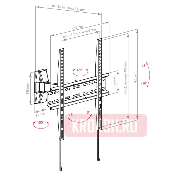кронштейн  Arm-Media LCD-413