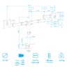Кронштейн для мониторов Arm-Media LCD-T04