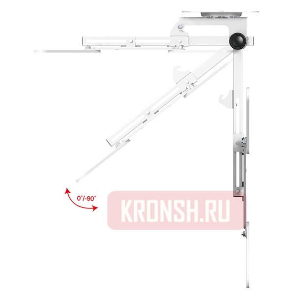 Потолочный кронштейн для телевизора Uniteki LCD3440CBW (белый)