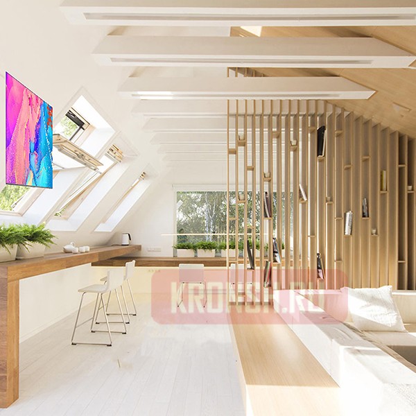 Потолочный кронштейн для телевизора Uniteki LCD3440CBW (белый)