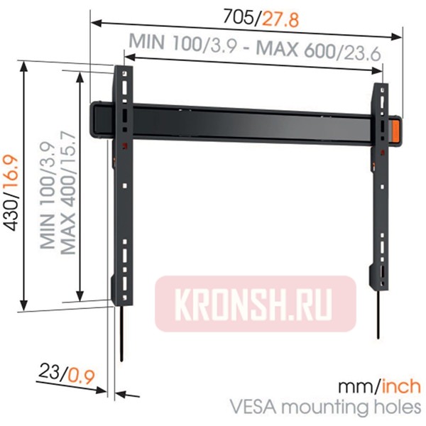 кронштейн Vogels WALL 3305