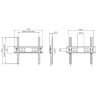 Кронштейн для телевизора Vivanco BTI 5040 (61005)  