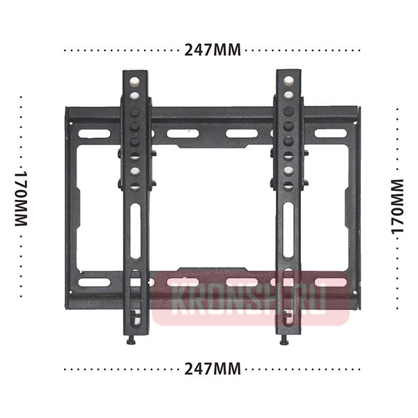 Кронштейн для телевизора Uniteki TMN1601B (чёрный)  