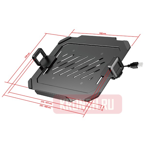 Площадка для ноутбука Uniteki DMN09USB