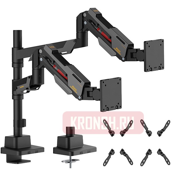 Кронштейн для мониторов Ultramounts UM744BG (чёрный)