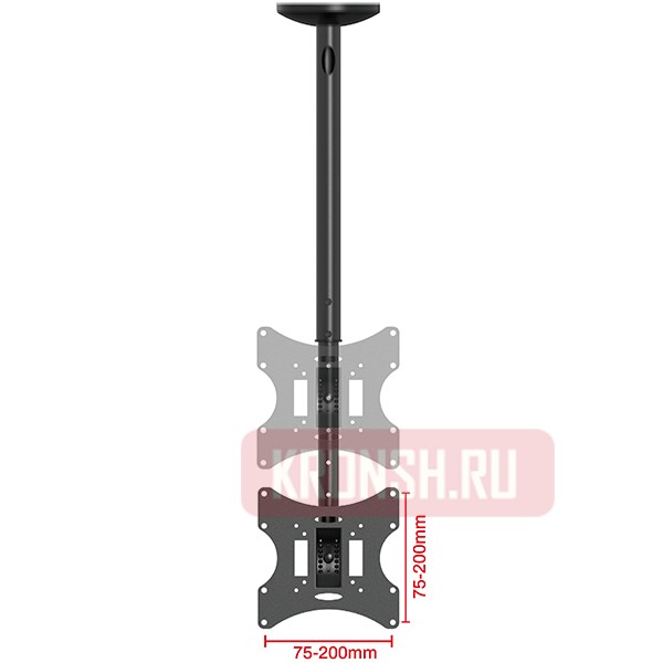 Потолочный кронштейн Uniteki LCD2101N (чёрный) 