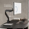 Кронштейн для монитора Uniteki FMGT201BRD 