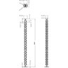 Гибкий кабель-канал ErgoFount CS-13-BW