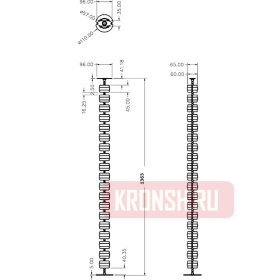 Гибкий кабель-канал ErgoFount CS-13-GW