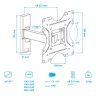 Кронштейн для телевизора Kromax Optima-213