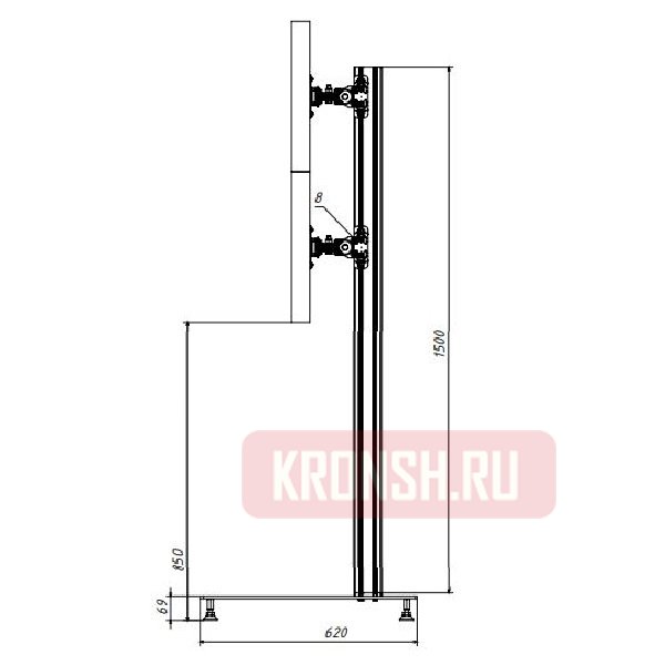 Стенд для 6 мониторов ARTKRON LS 632 