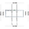 Кронштейн для телевизора Uniteki TMN1606W (белый)    