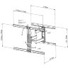 Кронштейн для телевизора Vivanco BFMO 6060 (37981)