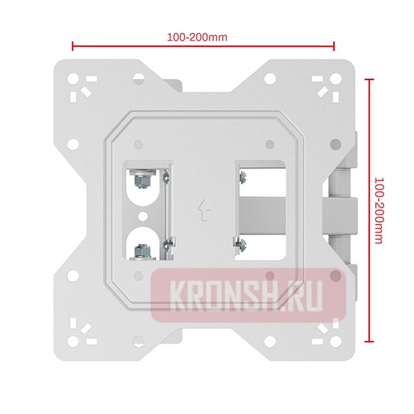 Кронштейн для телевизора Uniteki FM1674WN (белый)   