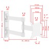 Кронштейн для телевизора Uniteki FM1617W (белый)