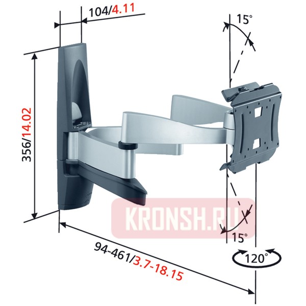 кронштейн Vogels EFW 6245