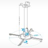 кронштейн для проектора Holder PR-104 (чёрный)