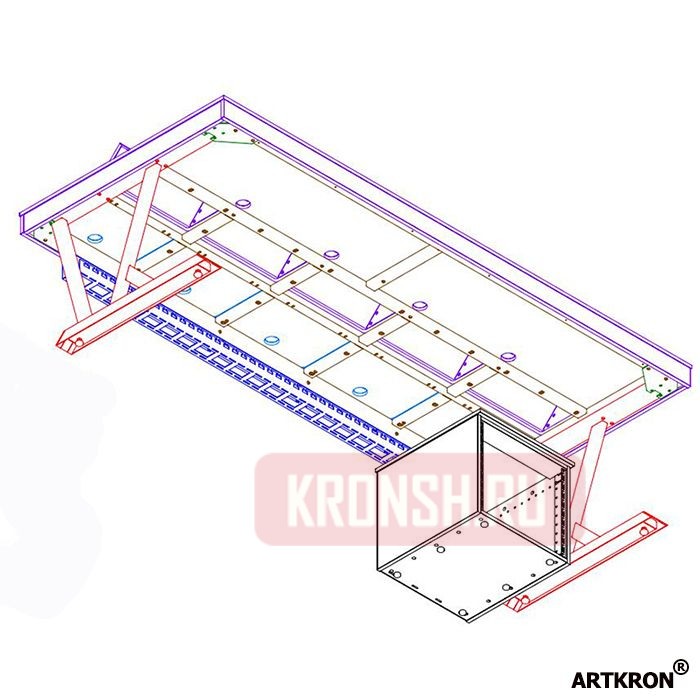 Стол режиссёра ARTKRON Desktop 33171