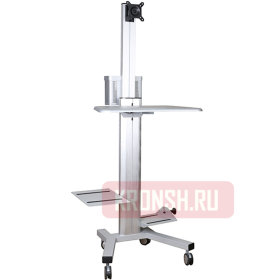 Cтенд для монитора ErgoFount KFT 1601 (серебристый) 