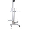 Cтенд для монитора ErgoFount KFT 1601 (серебристый) 