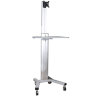 Cтенд для монитора ErgoFount KFT 1601 (серебристый) 