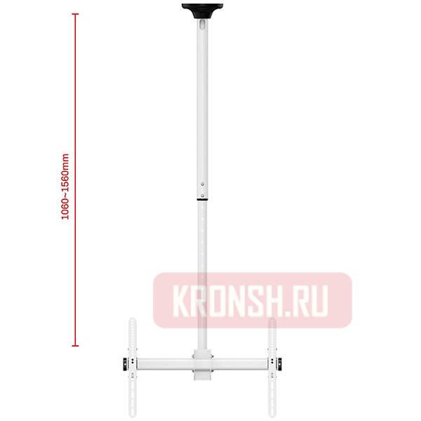 Потолочный кронштейн для телевизора Uniteki LCD4246W (белый)